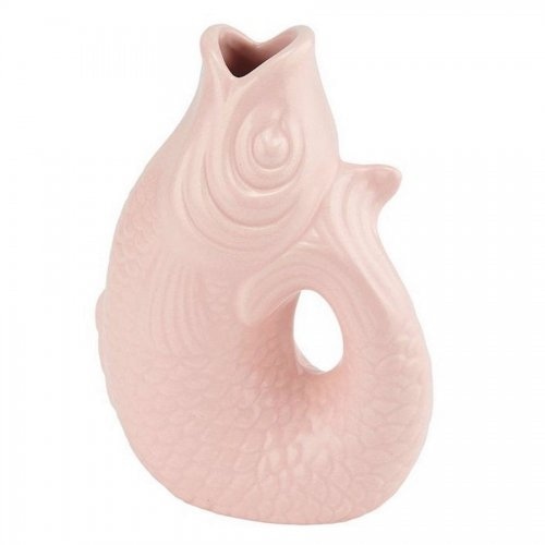 Gift Company Vase Jacquard S Vase décoratif en forme de poisson Verre