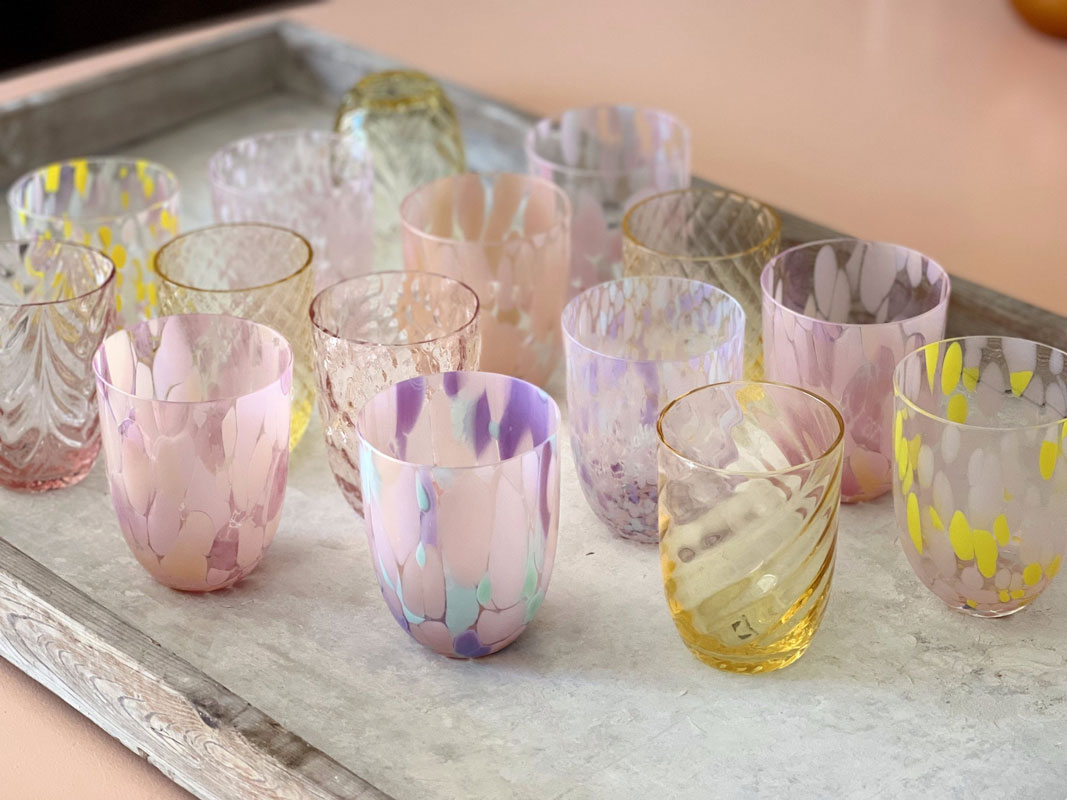 Trinkglas Big Confetti Tumbler Silky von Anna von Lipa - erkmann Trinkglas Big Confetti Tumbler Silky von Anna von Lipa - erkmann