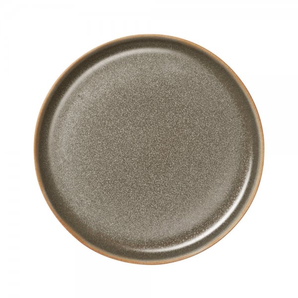 TucanoHamburg Pflanzuntersetzer Anthrazit - 21cm Glasierter Teller Frostfest