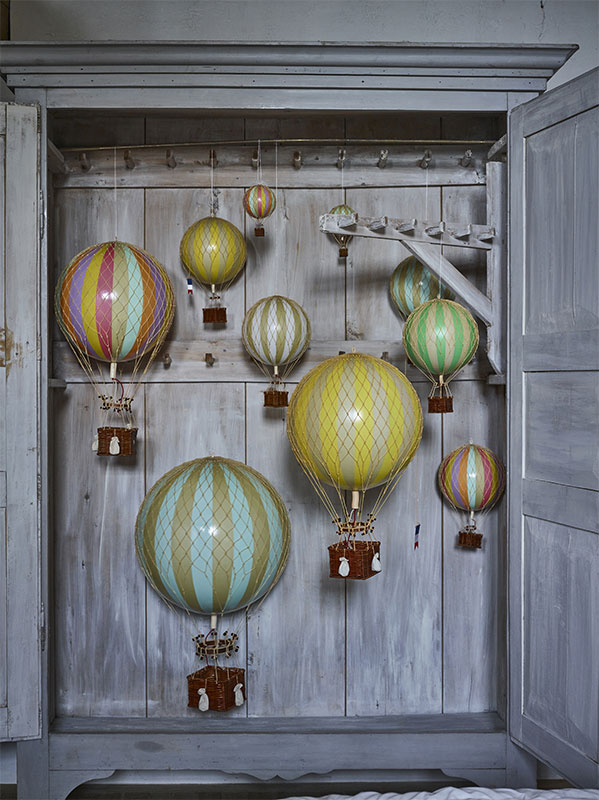Décoration Suspendue Authentic Models Ballon Royal Aéro Rose/Beige - Plastique