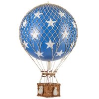 Ballon Travel Light Stars Blau (32cm) von Authentic Mod
