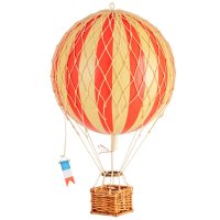 Ballon Travels Light Rot (18cm) von Authentic Models