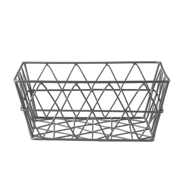 Aufbewahrungskorb Quadratisch Schwarz von Bloomingville