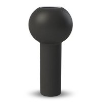 Vase Pillar Black (H:32cm) von Cooee Design