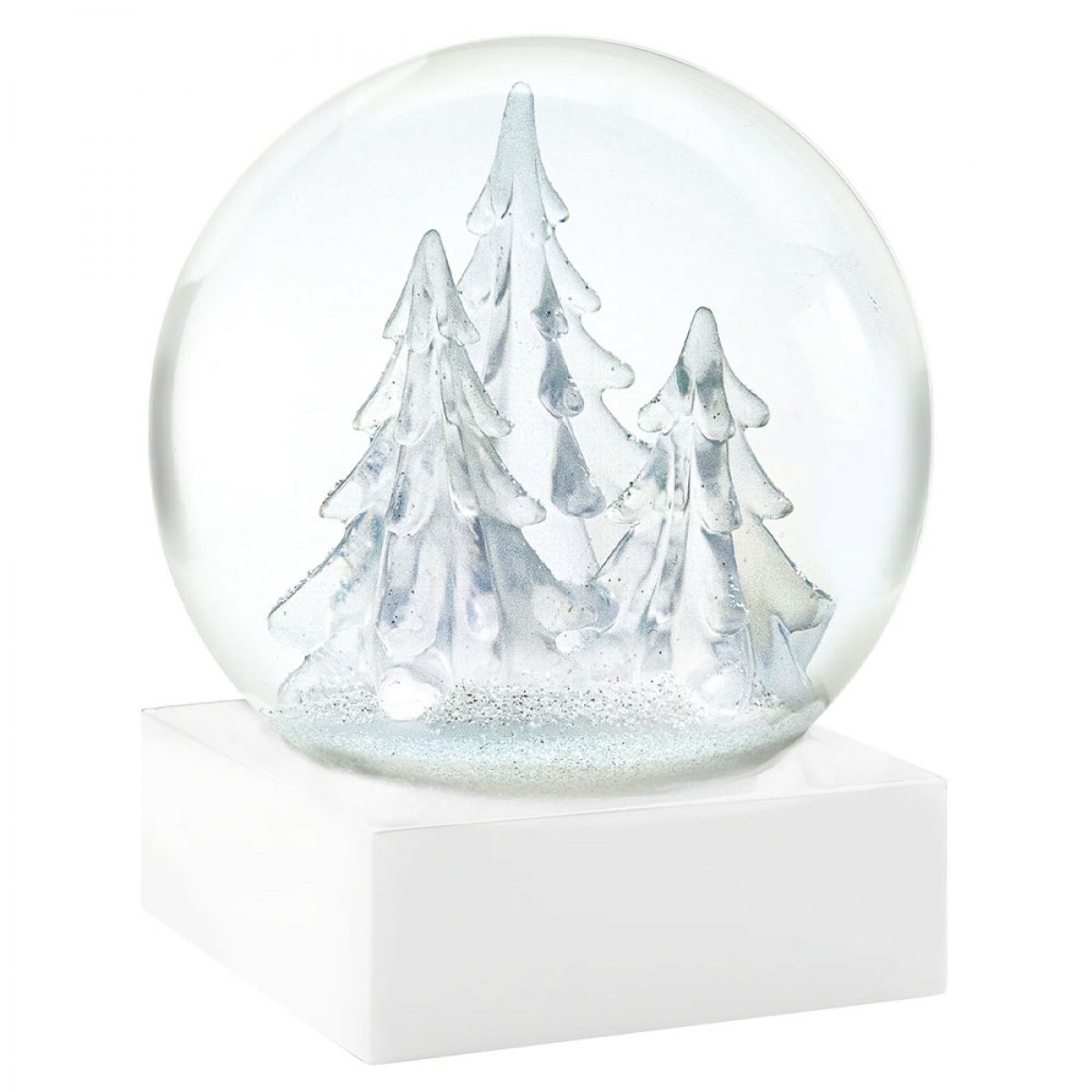 CoolSnowGlobes Globo Di Neve Chickadee: Pallina Di Vetro Soffiato A Mano Con Uccellini, Base In Resina, Regalo Natalizio - 3