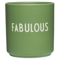 Becher Favourite Cup Fabulous Green von Design Letters 