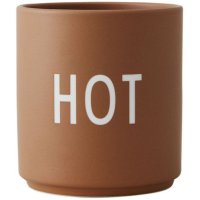 Becher Favourite Cup Hot Orange von Design Letters 