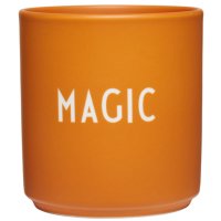 Becher Favourite Cup Magic Orange Tomato Design Letters