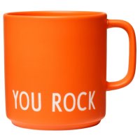 Becher mit Henkel Favourite Cup You Rock Design Letters