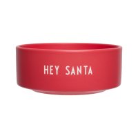 Snackschale Christmas Santa Rot von Design Letters 