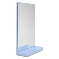 Wandspiegel Mirror & More Light Blue Design Letters 