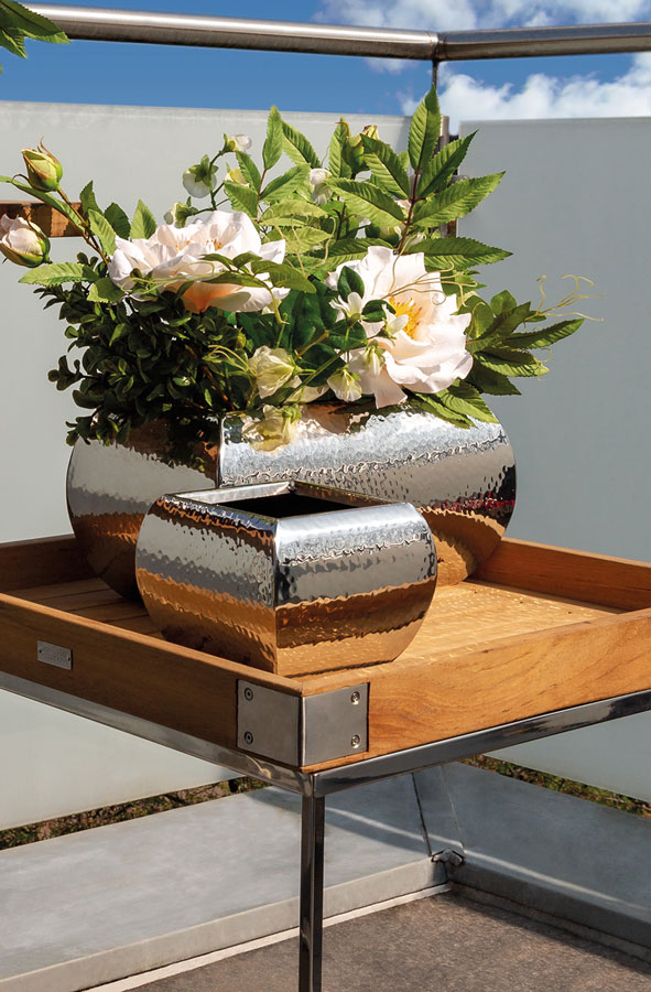 Louis Moulin Pflanzrolle Erweiterbar - Grau, Für Töpfe Bis 75 Kg