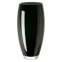 Vase Africa Glas Opal Greige (40cm) von Fink - erkmann | Tischvasen