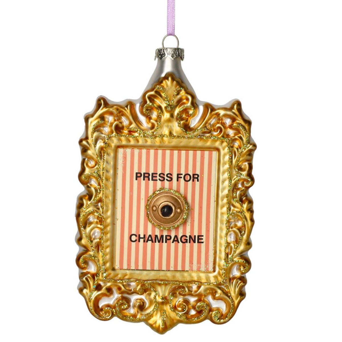 Gift Company Christbaumschmuck Press for Champagne