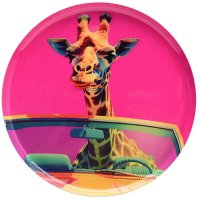 Gift Company Tablett - Serviertablett Mit Frau Im Martini-Glas Motiv