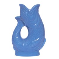Karaffe oder Vase Sea Blue Mini (9cm) von Gluckigluck - erkmann