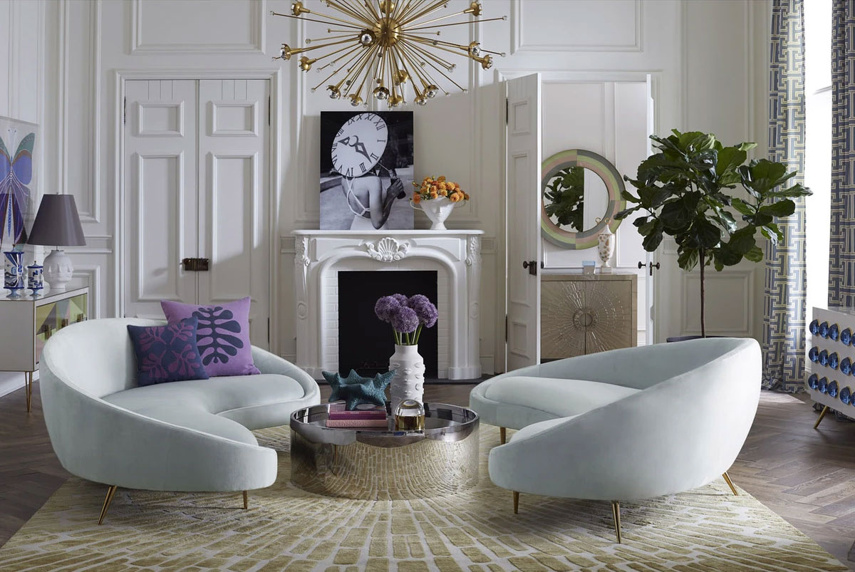 Vase Giant Gala Kussmund von Jonathan Adler erkmann