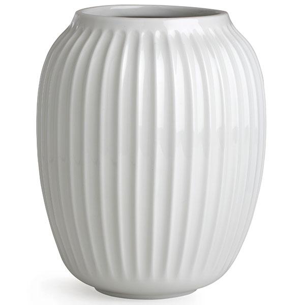 Kähler Design Vase Hammershi Weiß 20cm 