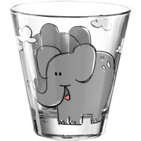 Glasbecher Bambini Elefant (215ml) von LEONARDO 