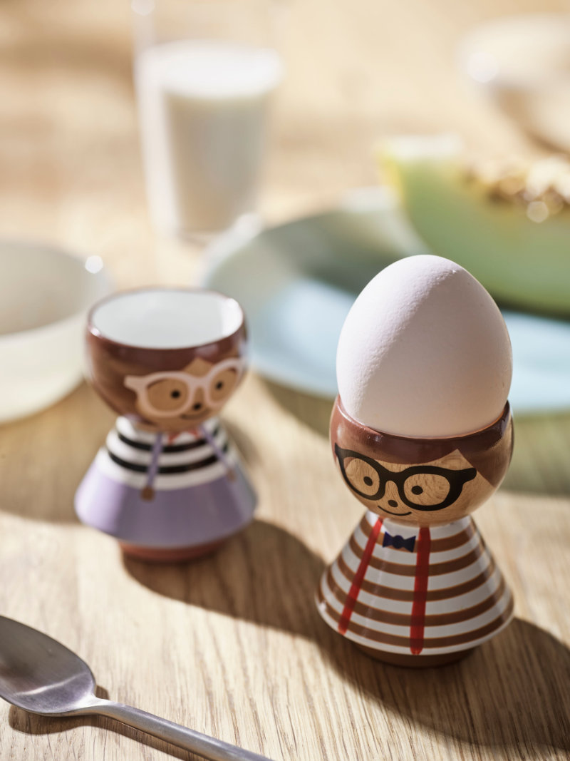 Lucie Kaas - Bordfolk Egg Cup Girl, Violet