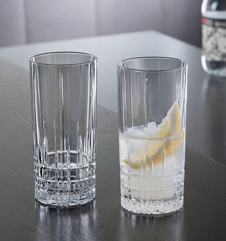 WMF Kineo Longdrinkgläser Set 4-teilig - 360ml Kristallglas Für Cocktails & Getränke