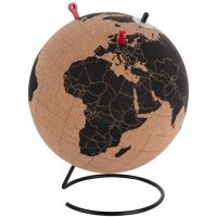 Globus World Globe Cork (20x25cm) Present Time 