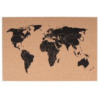Corkboard World Map von Present Time - erkmann