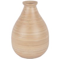 Vase Decente Bamboo Natural (20x29cm) Present Time 