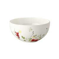 Rosenthal Brilliance Fleurs Sauvages Kaffee-Untertasse – Floral, Weiß, Edles Porzellan