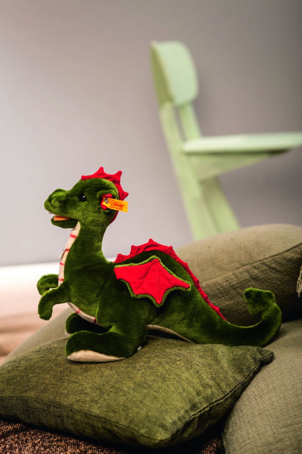 Drache Kuscheltier Gro