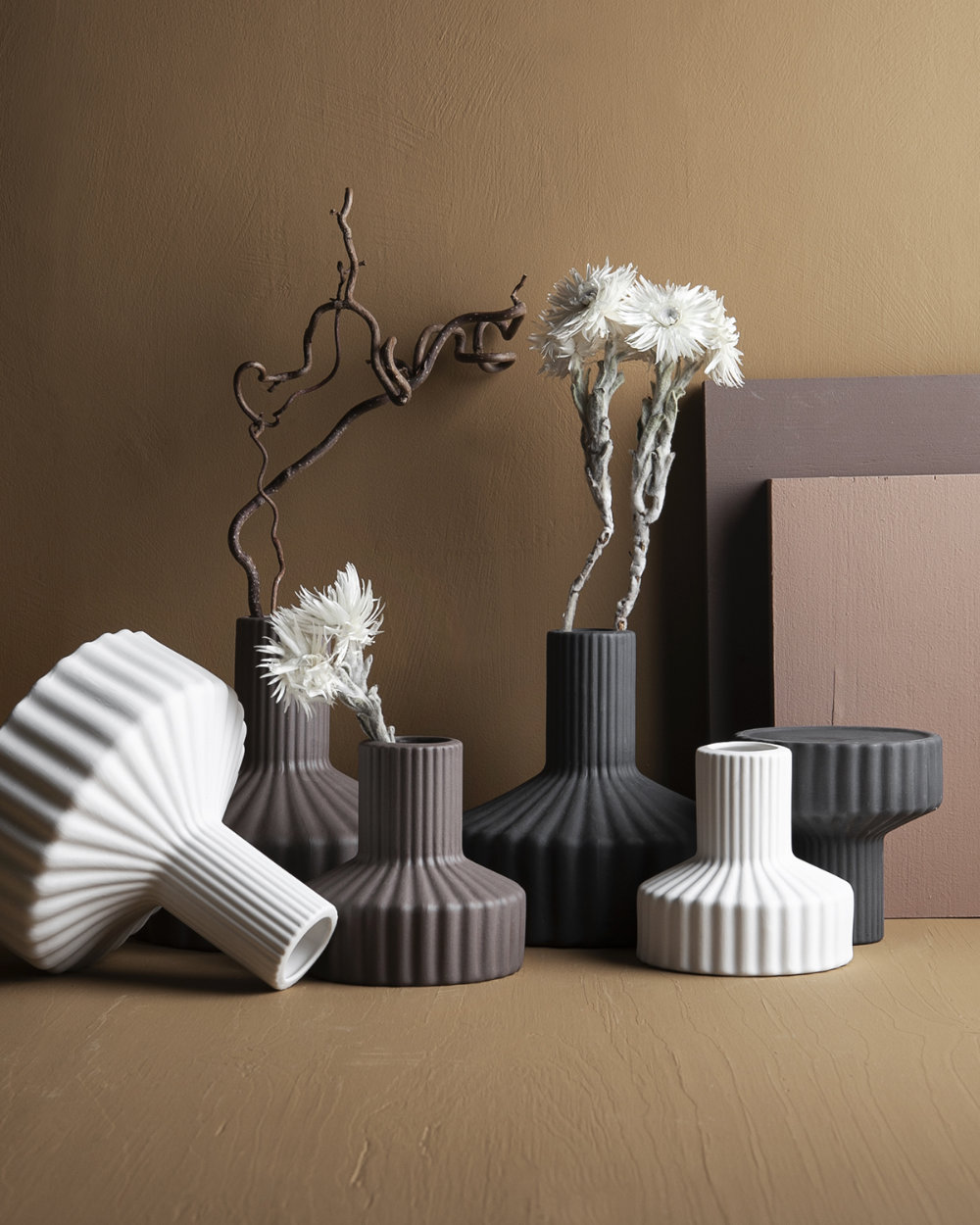 Vase Samset weiß (16cm) von Storefactory erkmann