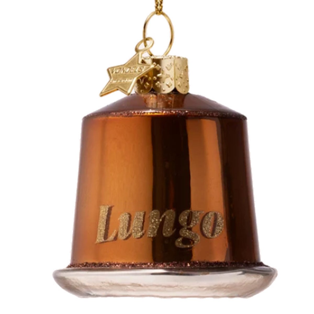VONDELS Christbaumschmuck Kaffeekapsel Lungo