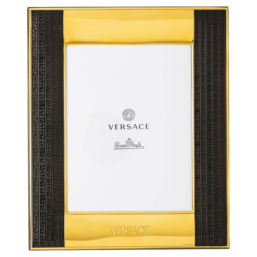 Bilderrahmen Schwarz Gold