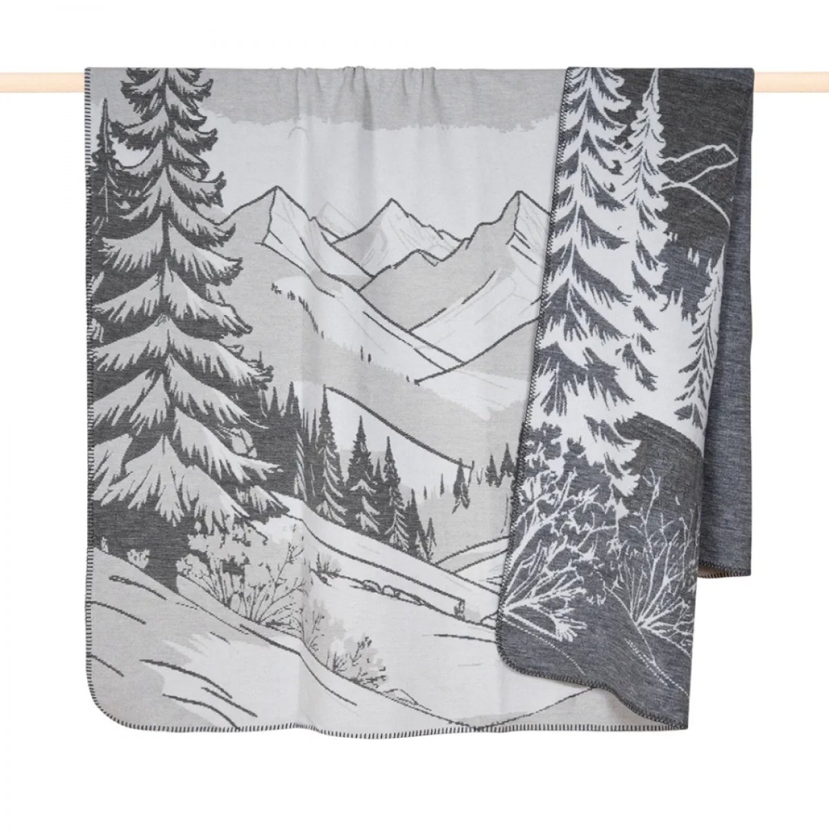 pad Decke Winterland Grau (150x200cm)